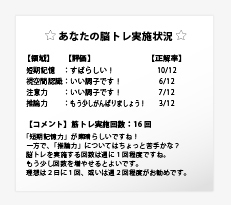 介護施設向け 認知症対策トレーニングシステム（暮らしの脳トレ）